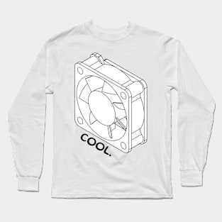 3D Printer Fan Hotend Maker Mechanical Design Long Sleeve T-Shirt